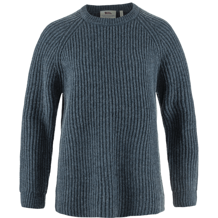 Fjällräven Women's Övik Rib Sweater Navy Fjällräven