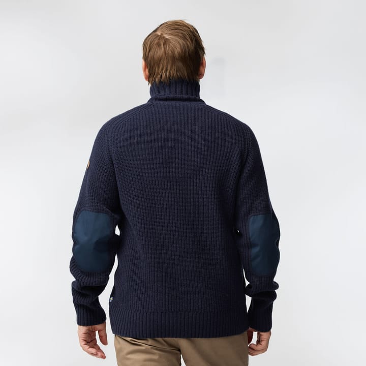 Fjällräven Men's Övik Roller Neck Sweater Chalk White Fjällräven