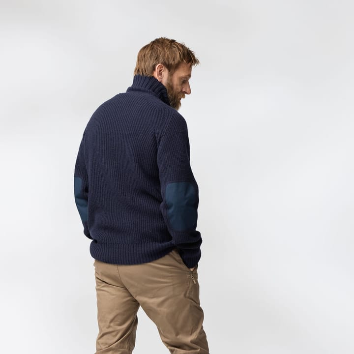 Fjällräven Men's Övik Roller Neck Sweater Chalk White Fjällräven