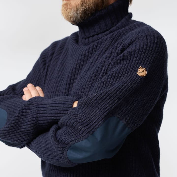 Fjällräven Men's Övik Roller Neck Sweater Chalk White Fjällräven