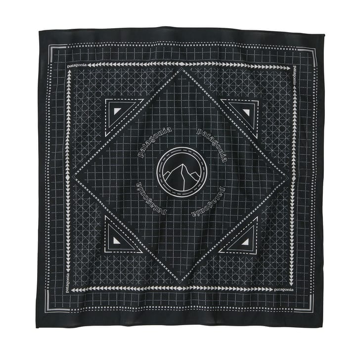 Patagonia Bandana Mountain Grid: Black Patagonia