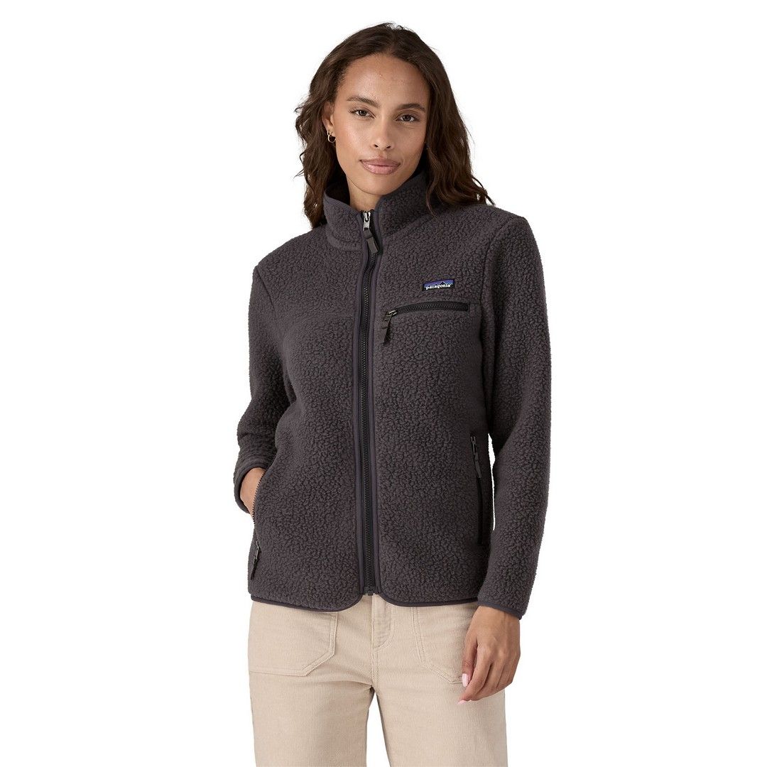 Patagonia Women's Retro Pile Jacket Ink Black