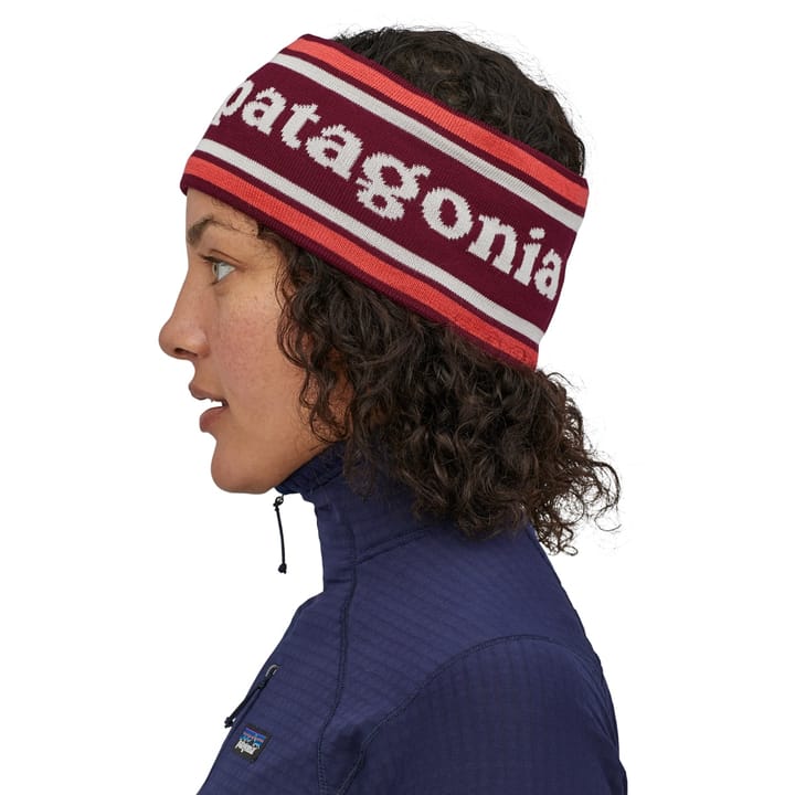 Patagonia Powder Town Headband Fitz Roy Sunrise Knit: Birch White Patagonia