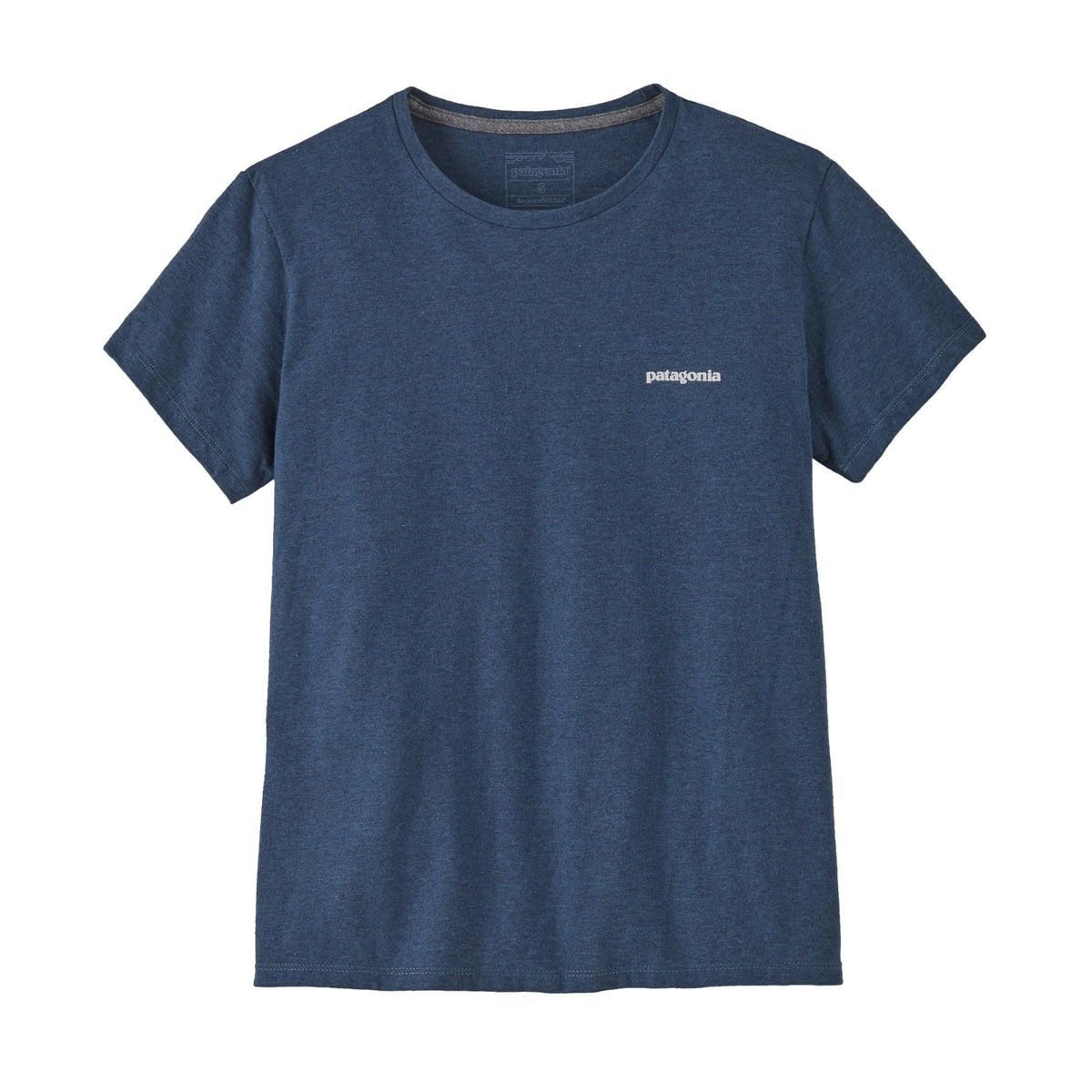 Patagonia Women's P-6 Logo Responsibili-Tee Utility Blue