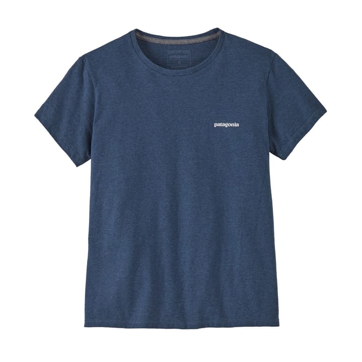 Patagonia Women's P-6 Logo Responsibili-Tee Utility Blue Patagonia