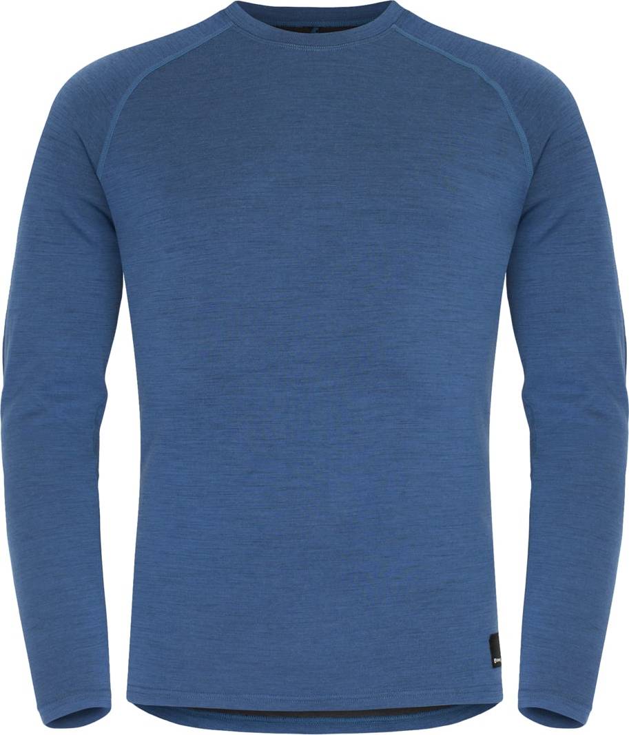 Urberg Merino-Bamboo Base Layer Top Men True Navy/Asphalt