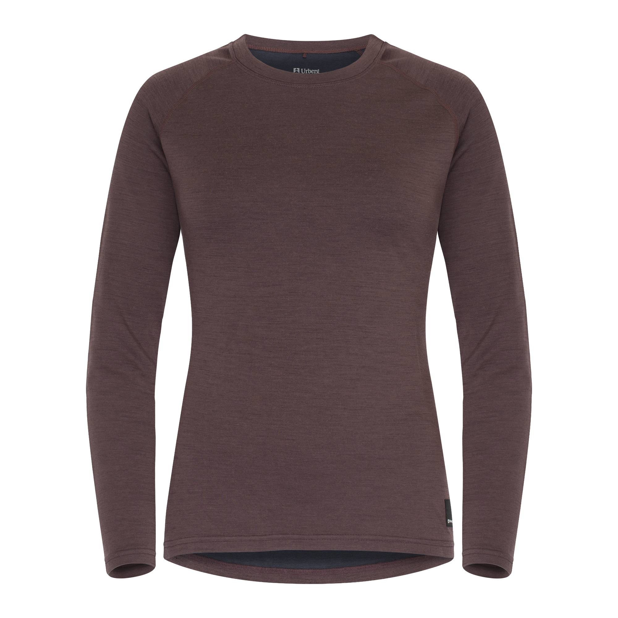 Urberg Women’s Selje Merino-Bamboo Top Huckleberry/Blue Nights