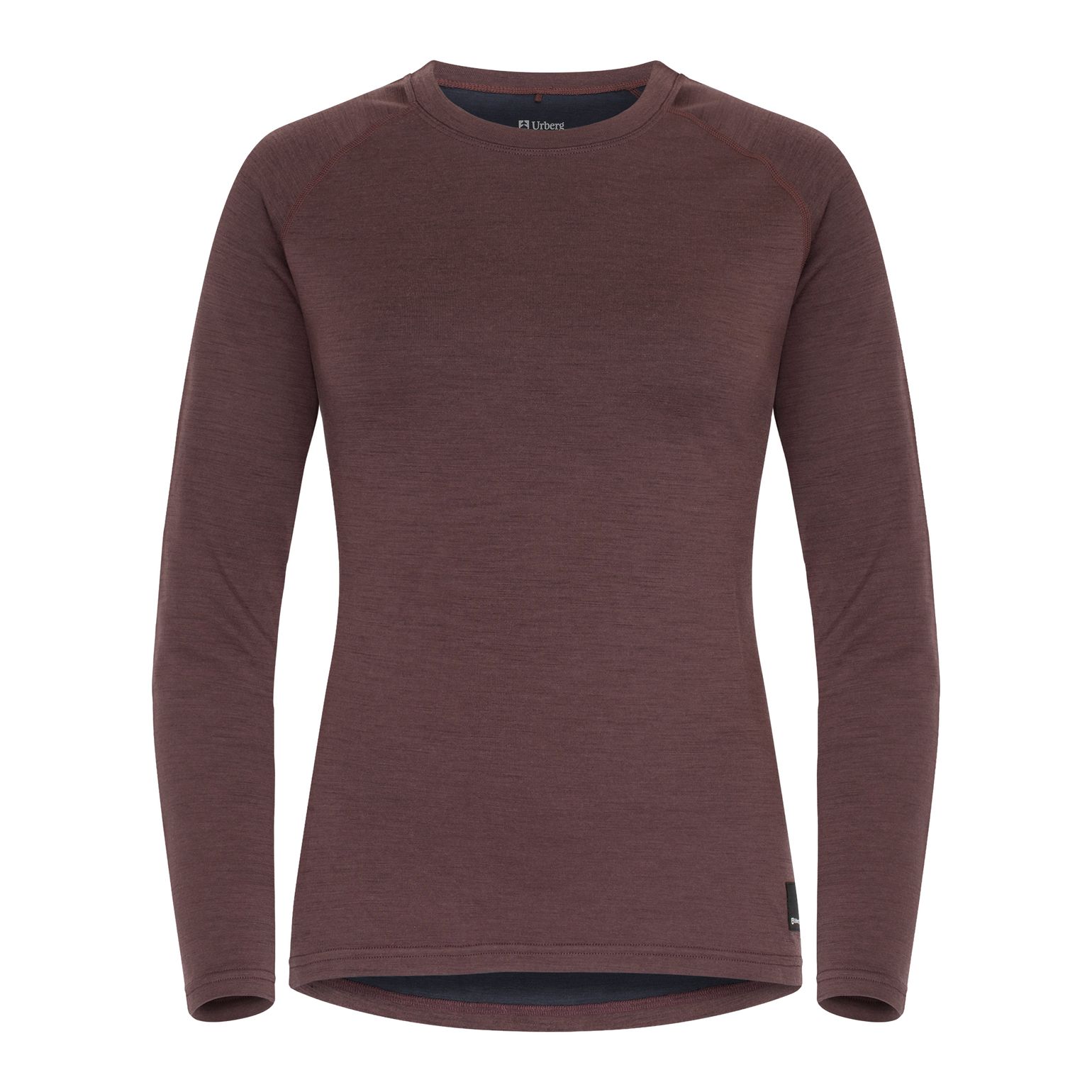 Urberg Women's Selje Merino-Bamboo Top Huckleberry/Blue Nights