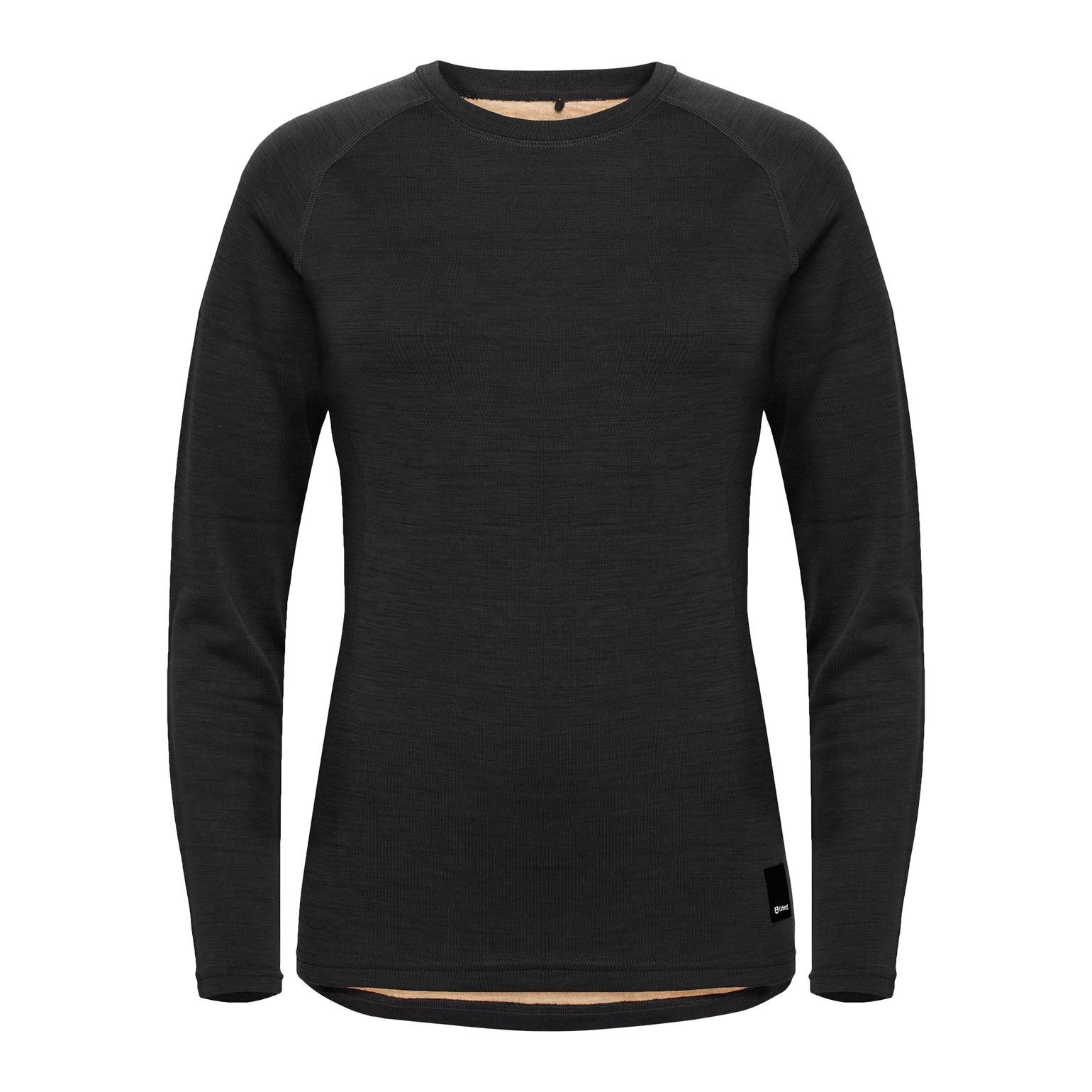 Urberg Merino-Bamboo Base Layer Top Wmn Phantom/Peach Fuzz