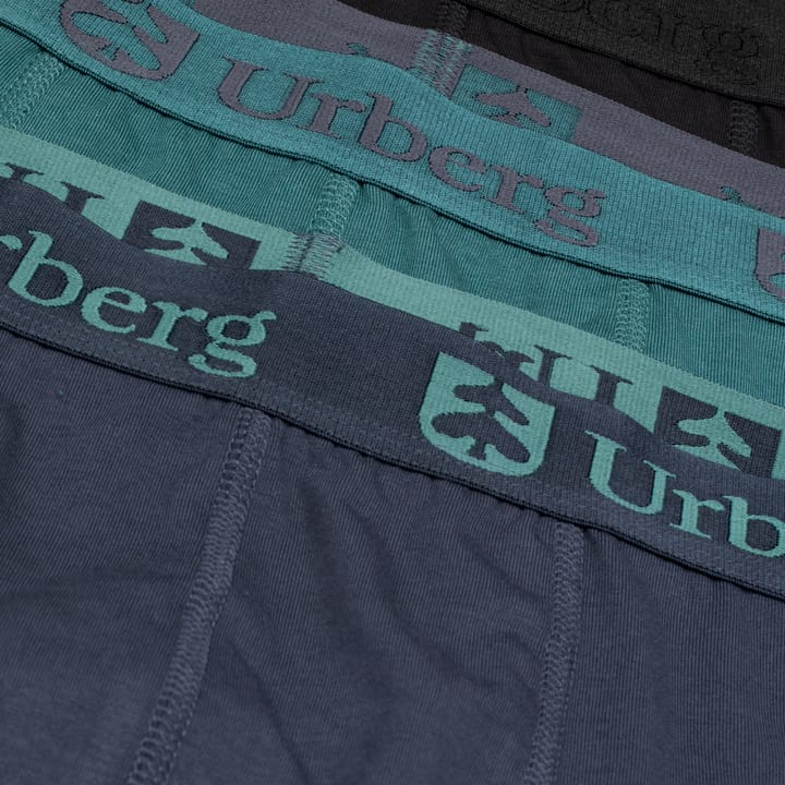 Urberg Men's Isane 3-pack Bamboo Boxers Black/Blue/Green Urberg