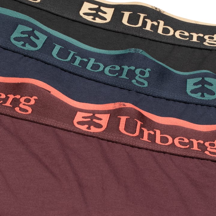 Urberg Women's Isane 3-pack Bamboo Boxers Huckleberry/Blue Nights/Phantom Urberg