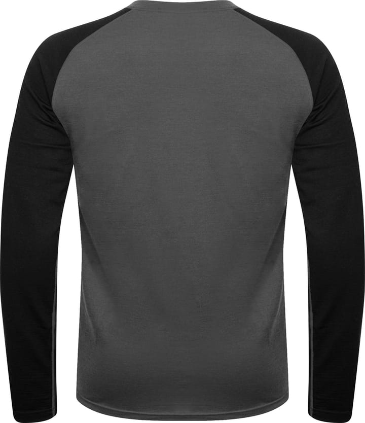 Hellner Wool Warm Base Layer Ls Men Phantom/Black Beauty Hellner