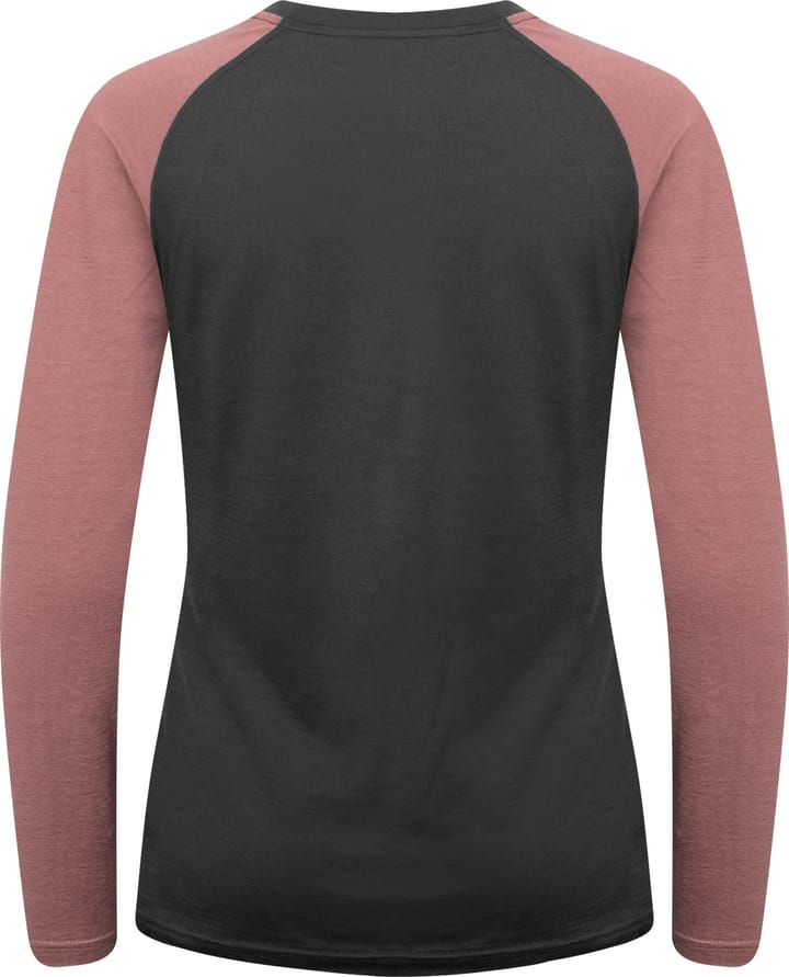 Hellner Wool Warm Base Layer Ls Wmn Phantom/Burlwood Hellner