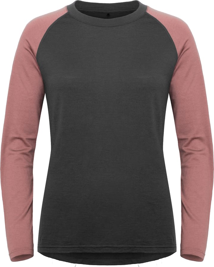 Hellner Wool Warm Base Layer Ls Wmn Phantom/Burlwood Hellner