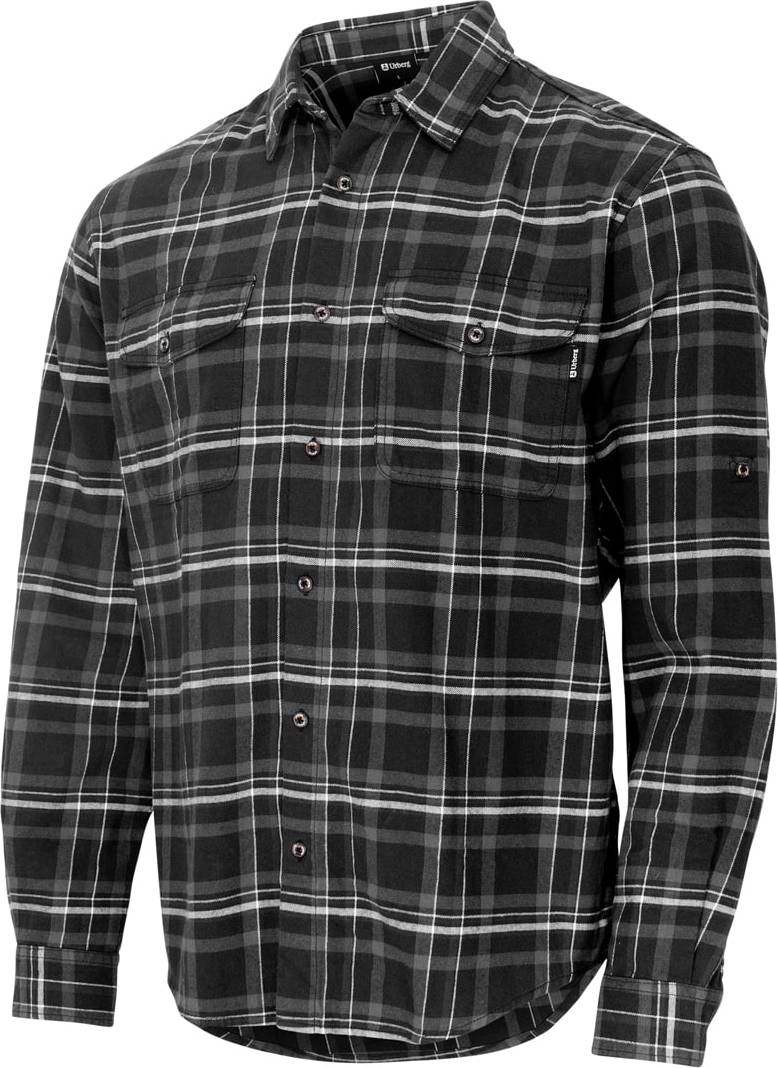 Urberg Men’s Trollstein LS Flannel Shirt Black Beauty