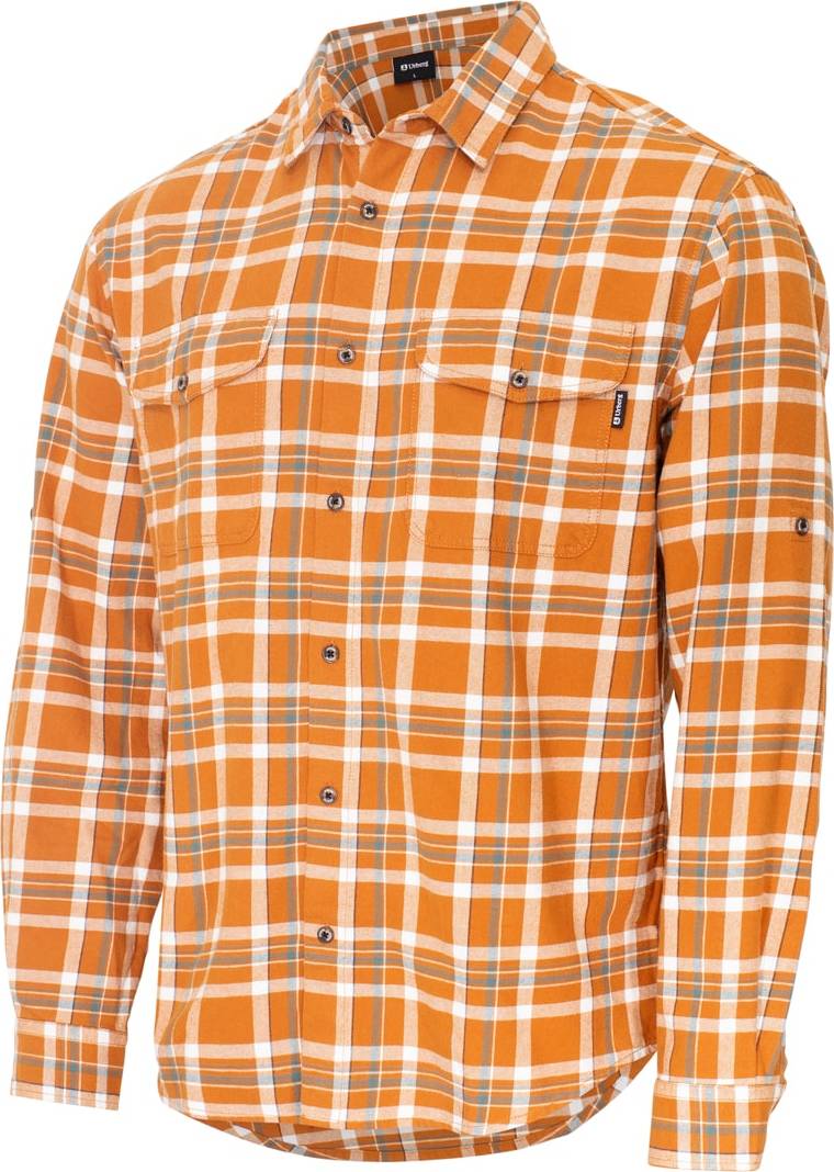 Urberg Men’s Trollstein LS Flannel Shirt Glazed Ginger