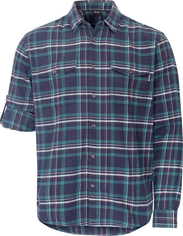 Urberg Men's Trollstein LS Flannel Shirt Blue Nights Urberg