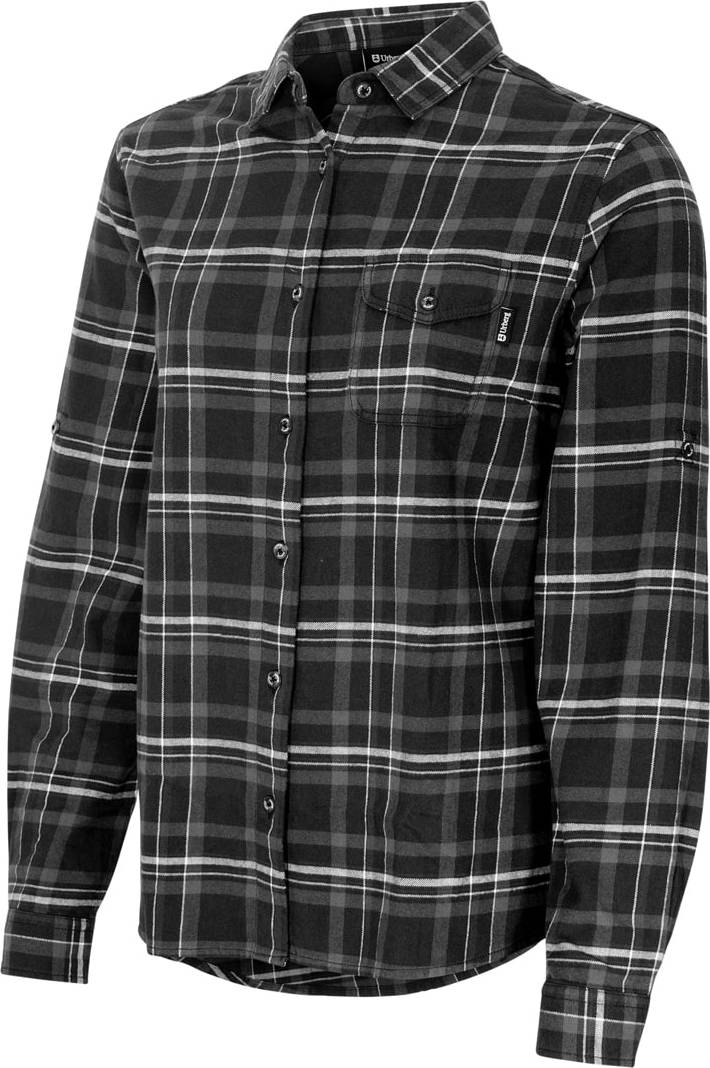 Urberg Women’s Trollstein LS Flannel Shirt Black Beauty