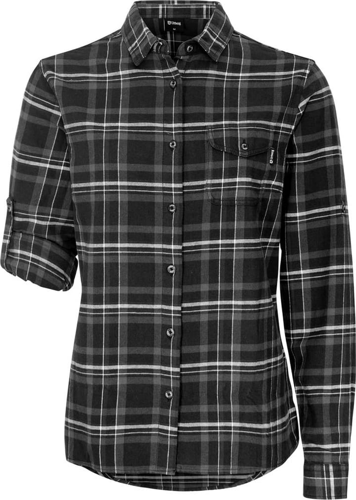 Urberg Women's Trollstein LS Flannel Shirt Black Beauty Urberg