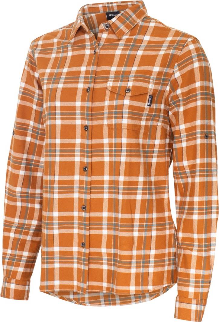 Urberg Women’s Trollstein LS Flannel Shirt Glazed Ginger