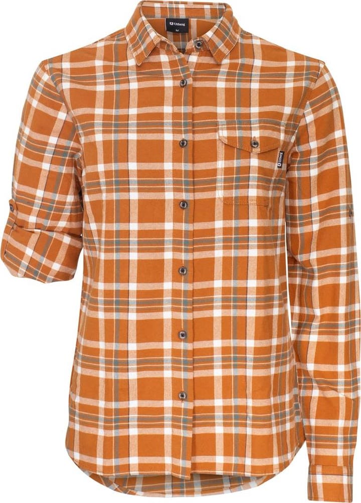 Urberg Women's Trollstein LS Flannel Shirt Glazed Ginger Urberg