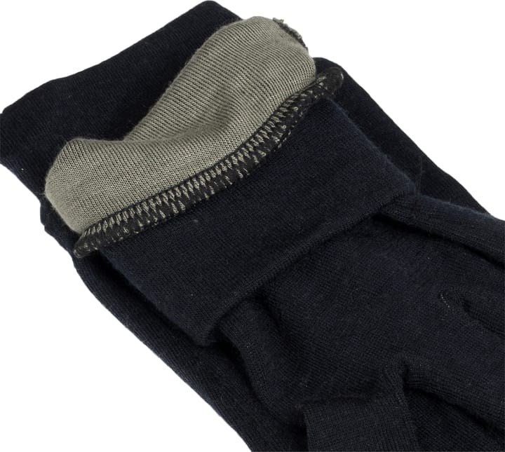 Urberg Merino-Bamboo Gloves 2.0 Black/Green Urberg