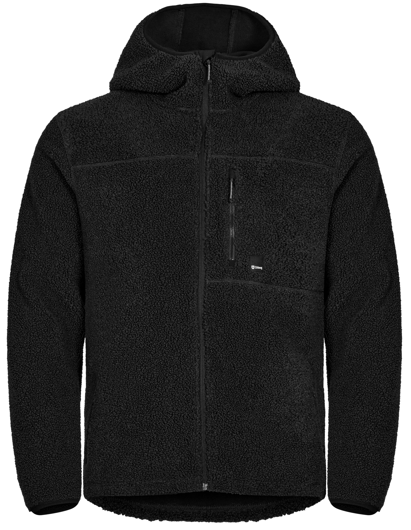 Urberg Men’s Pile Hoodie Black Beauty