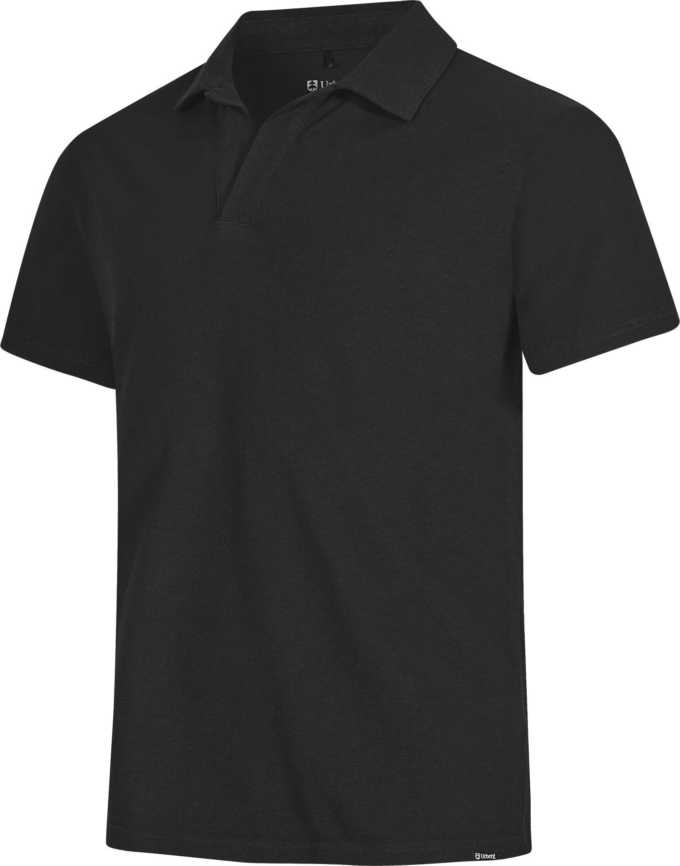 Urberg Men's Hemp Polo Tee Black Beauty