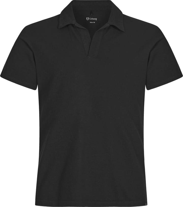 Urberg Men's Hemp Polo Tee Black Beauty Urberg