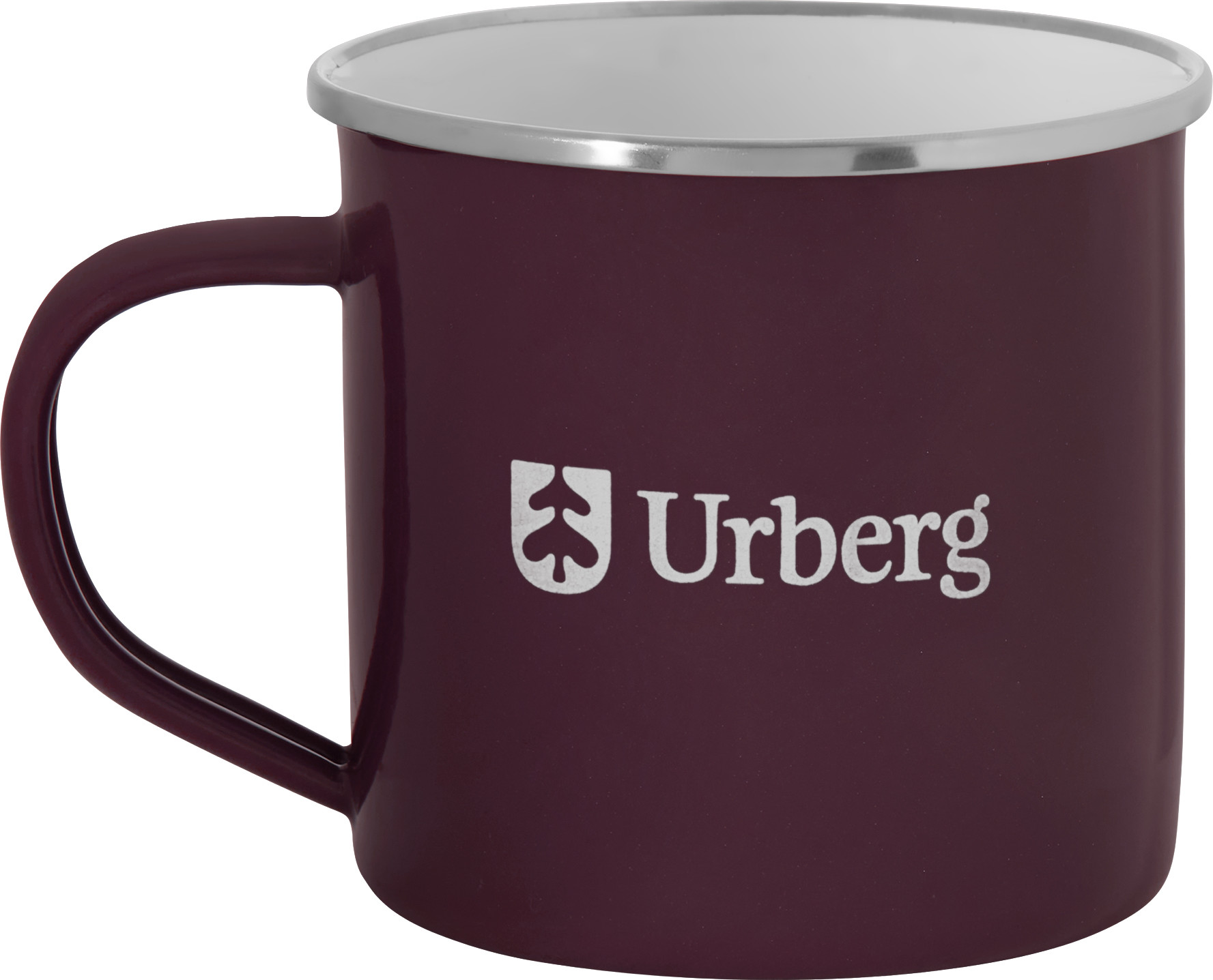 Urberg Emaljmugg 340 ml Dark Purple