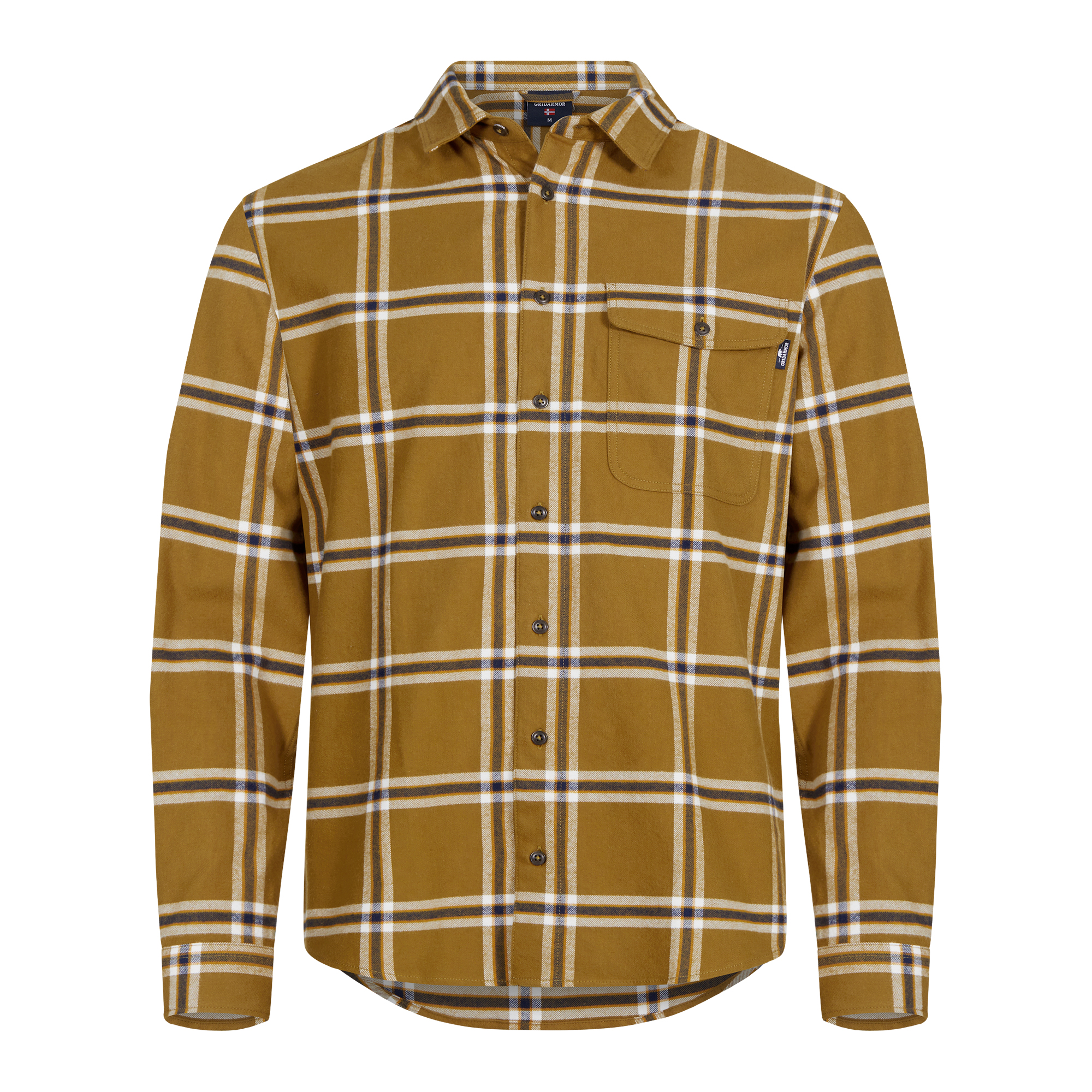 Gridarmor Men’s Dale Flannel Shirt Butternut