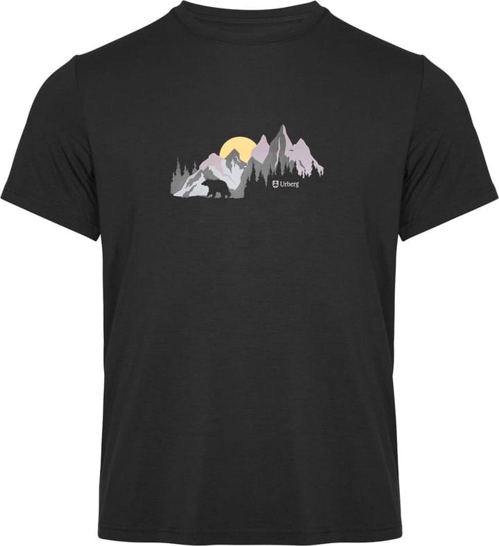 Urberg Men's Printed Tree Tee Black Beauty Urberg