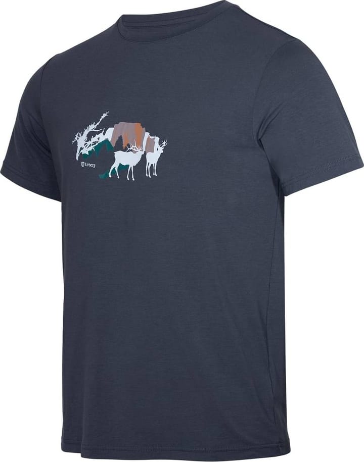 Urberg Men's Printed Tree Tee Blue Nights Urberg