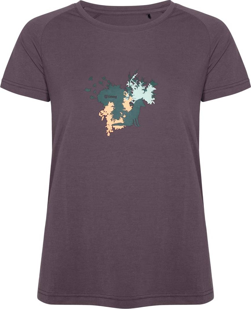 Urberg Women’s Printed Tree Tee Huckleberry