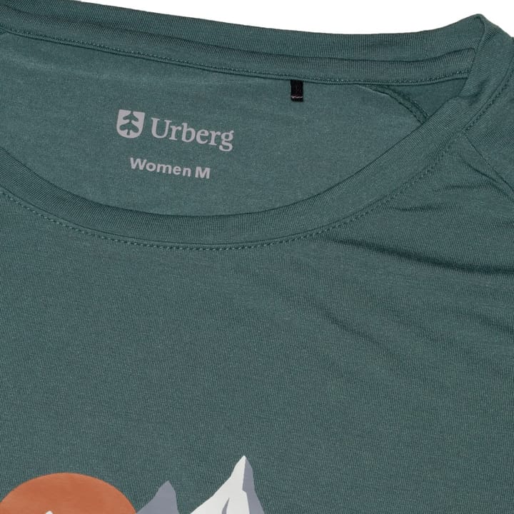 Urberg Women's Printed Tree Tee Silver Pine Urberg