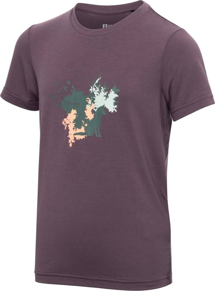 Urberg Juniors' Printed Tree Tee Huckleberry Urberg