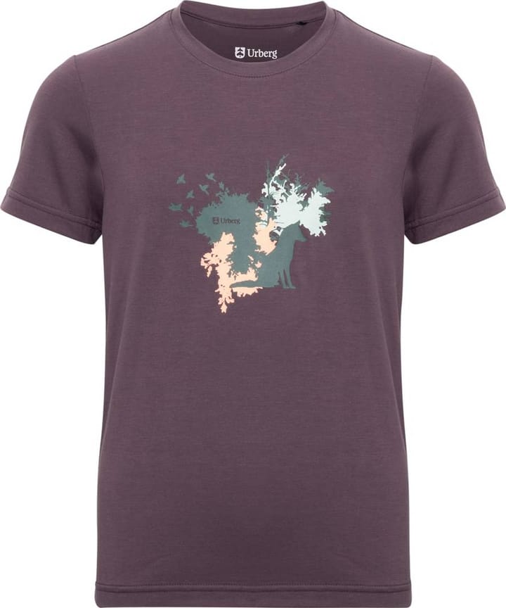 Urberg Juniors' Printed Tree Tee Huckleberry Urberg