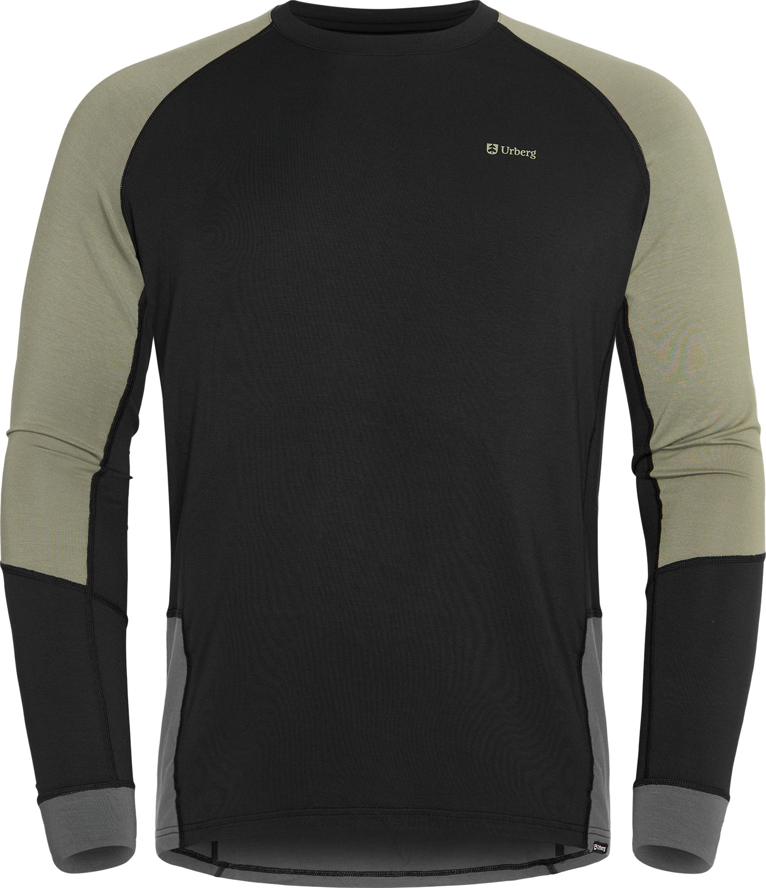 Urberg Men’s Tree Base Layer Top Black Beauty