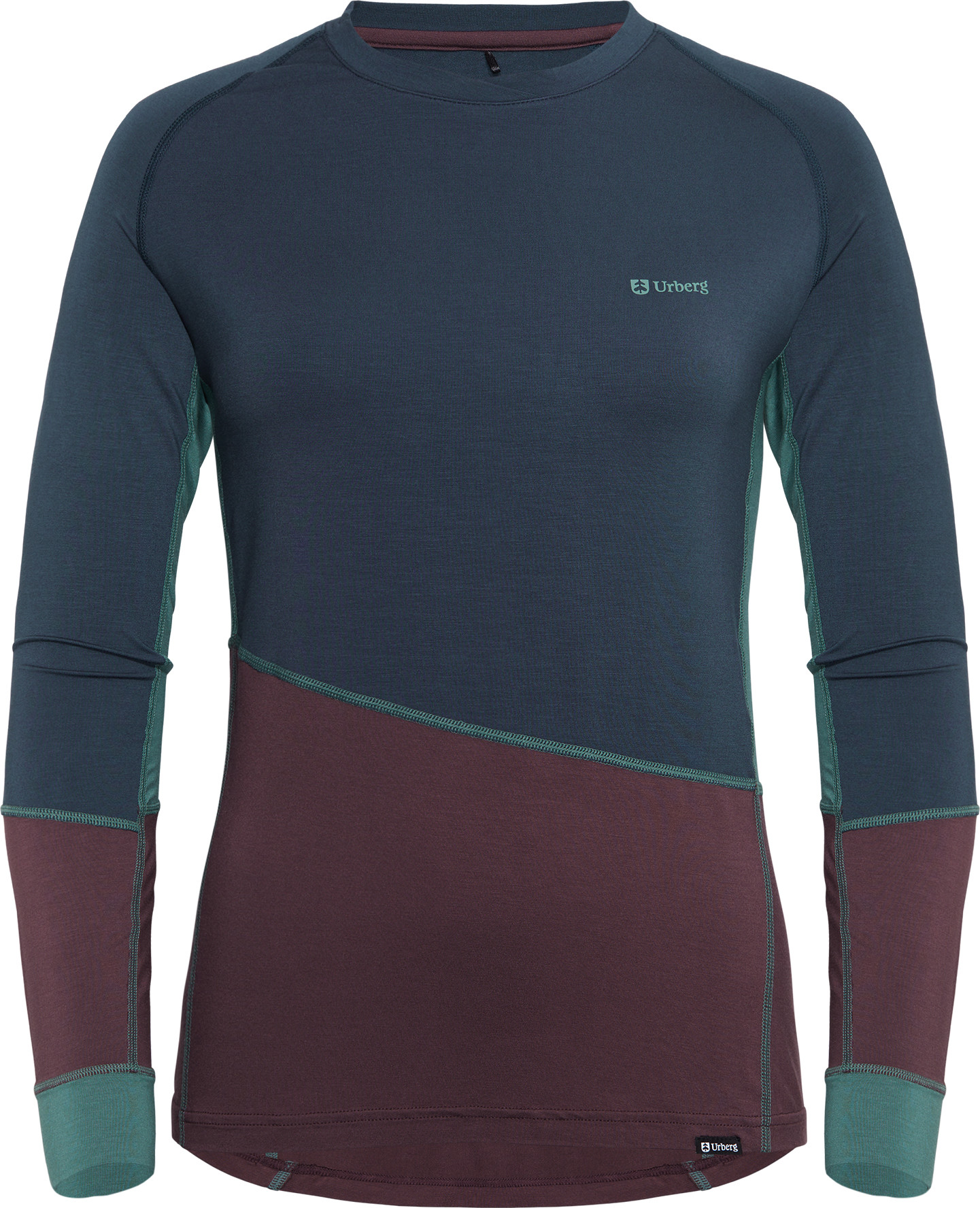 Urberg Women’s Tree Base Layer Top Blue Nights