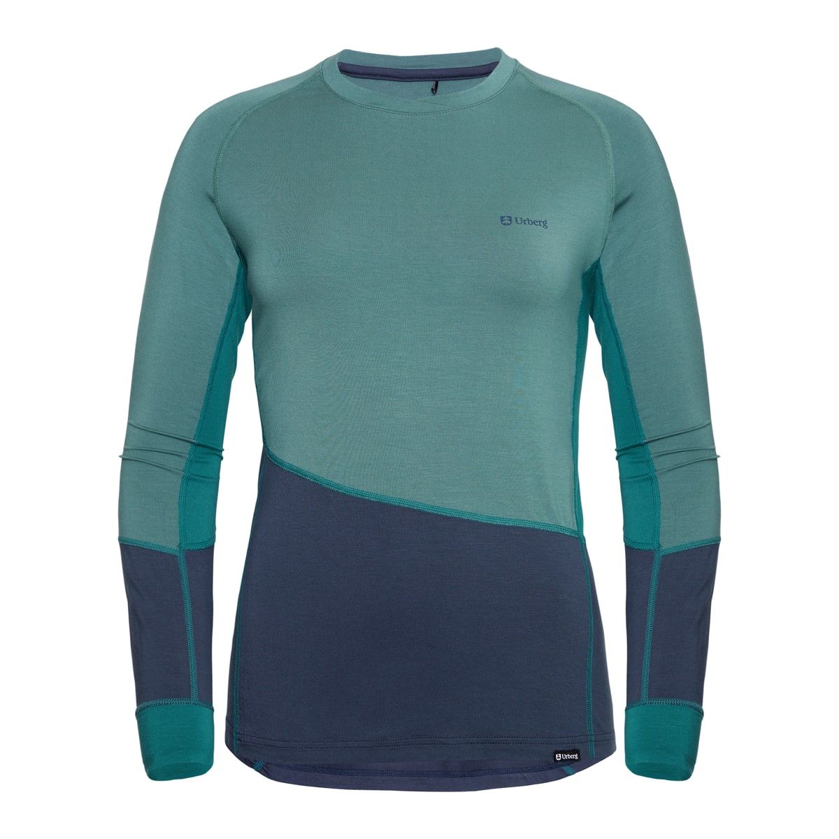 Urberg Women's Tree Base Layer Top Silver Pine