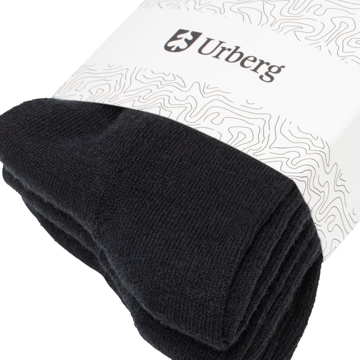 Urberg Every Day Merino Wool Sock 3p Adult Black Beauty Urberg