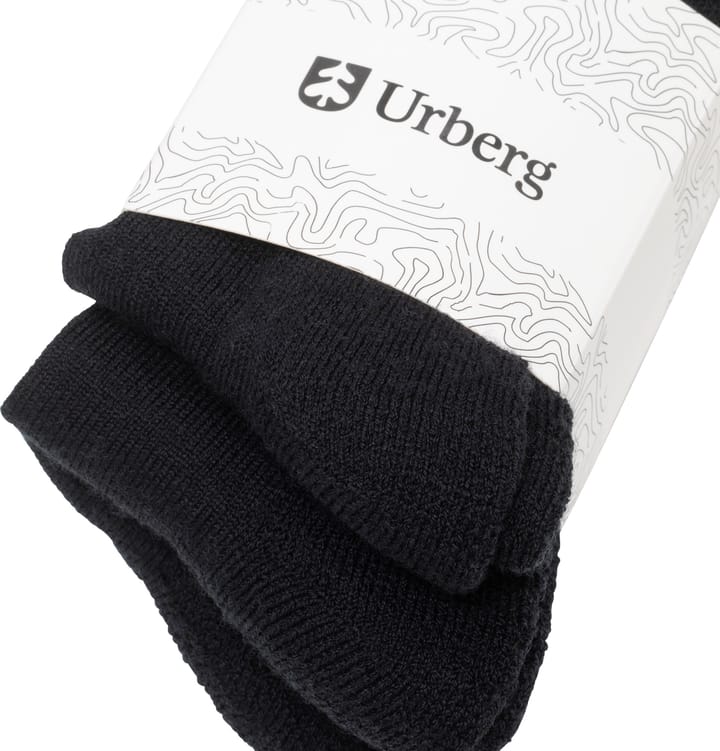 Urberg Every Day Merino Wool Sock 3p Jr Black Beauty Urberg