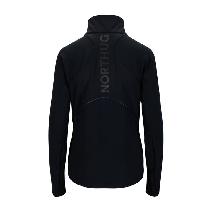 Northug Marcialonga wind 1/2 zip wmn BLACK Northug