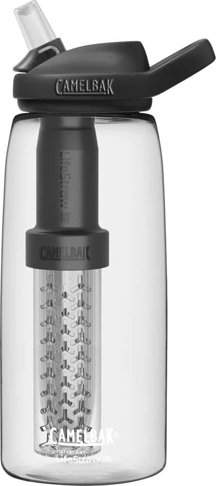 CamelBak Eddy+ Bottle Filtered Life Straw 1L  Clear CamelBak