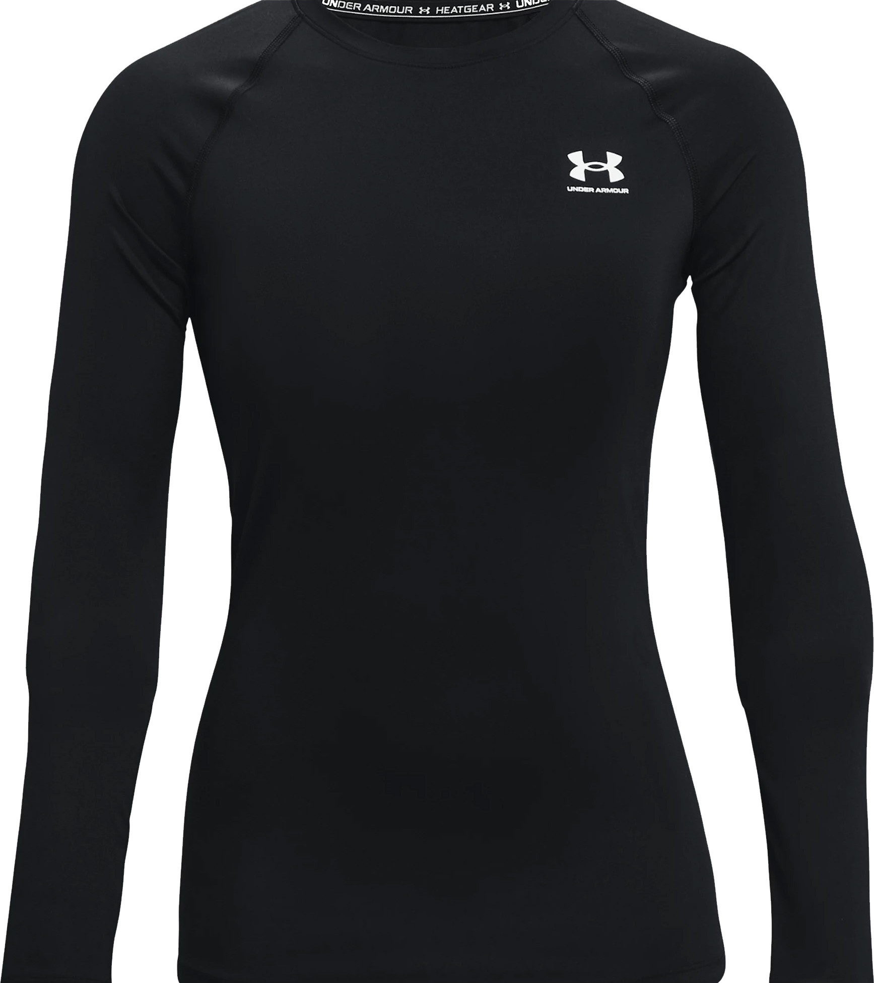 Under Armour Women’s HeatGear Compression Long Sleeve Black/White