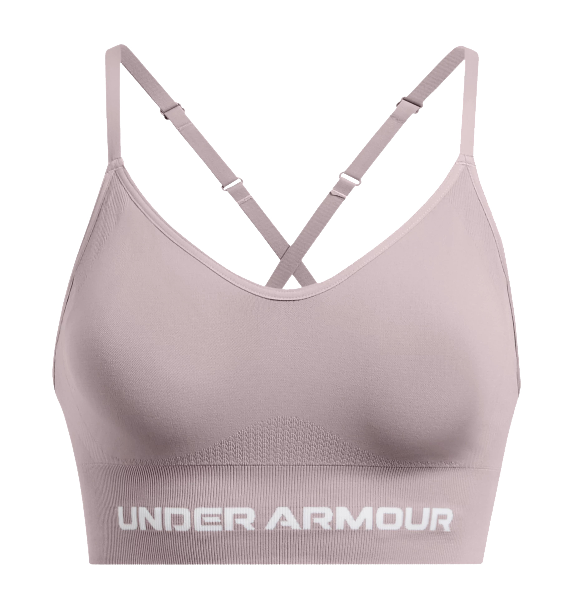 Under Armour Women’s UA Vanish Seamless Low Sports Bra Tetra Gray