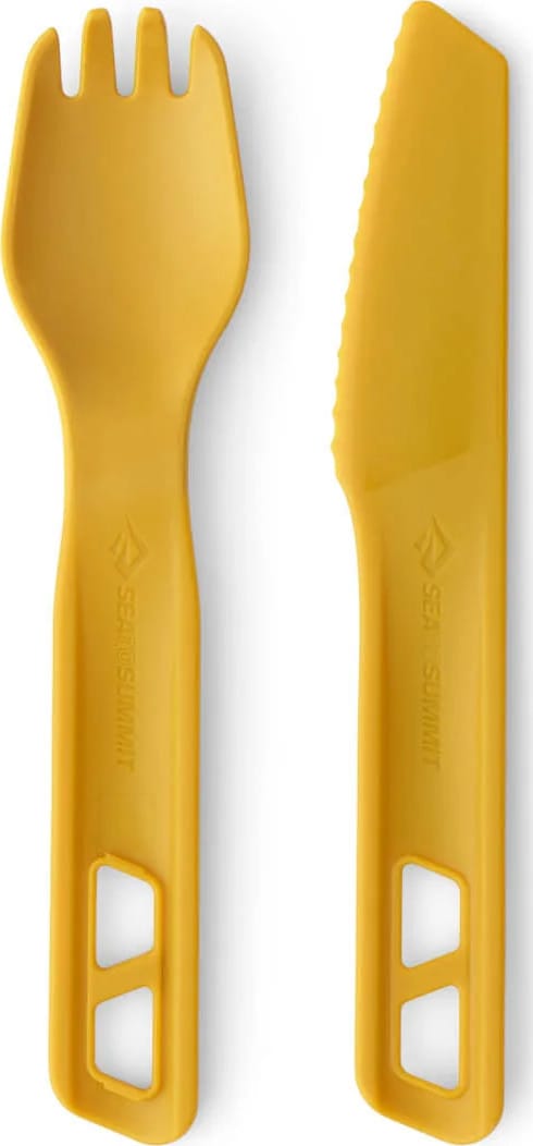 Sea To Summit Passage Cutlery Set 2 Pieces Arrowwood Yellow Sea To Summit