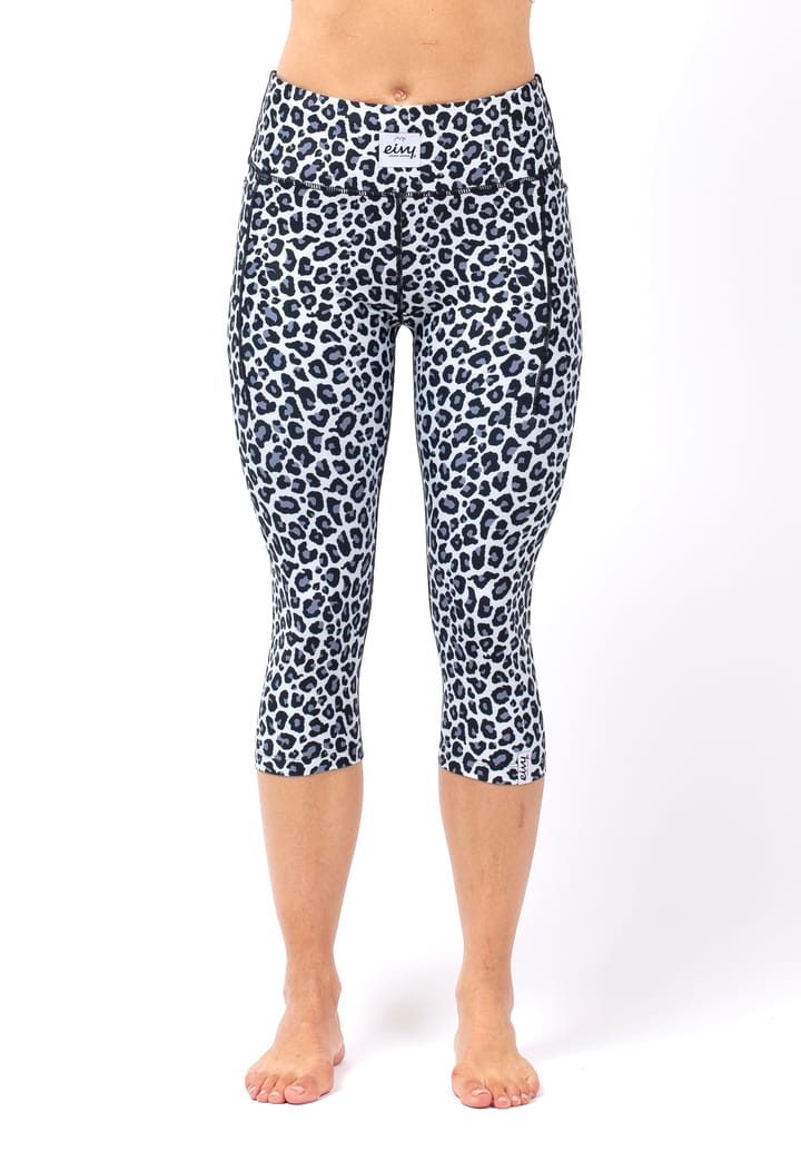 Eivy Women's Pocket Tights 3/4  Snow Leopard Eivy