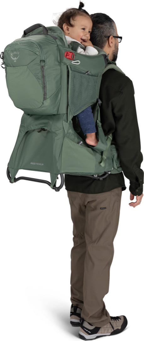 Osprey Poco Child Carrier Premium Koseret Green Osprey