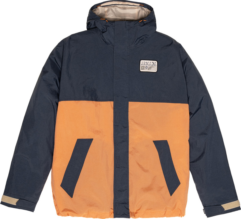 ARMADA Men’s Murph Windbreaker Indigo/Sienna